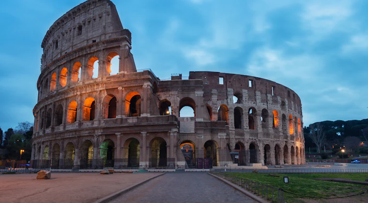 The Colosseum in Rome